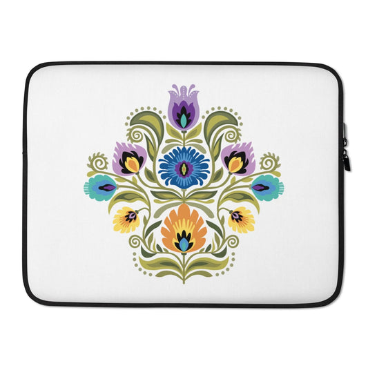 Polish Wycinanki Laptop Case - The Global Wanderer