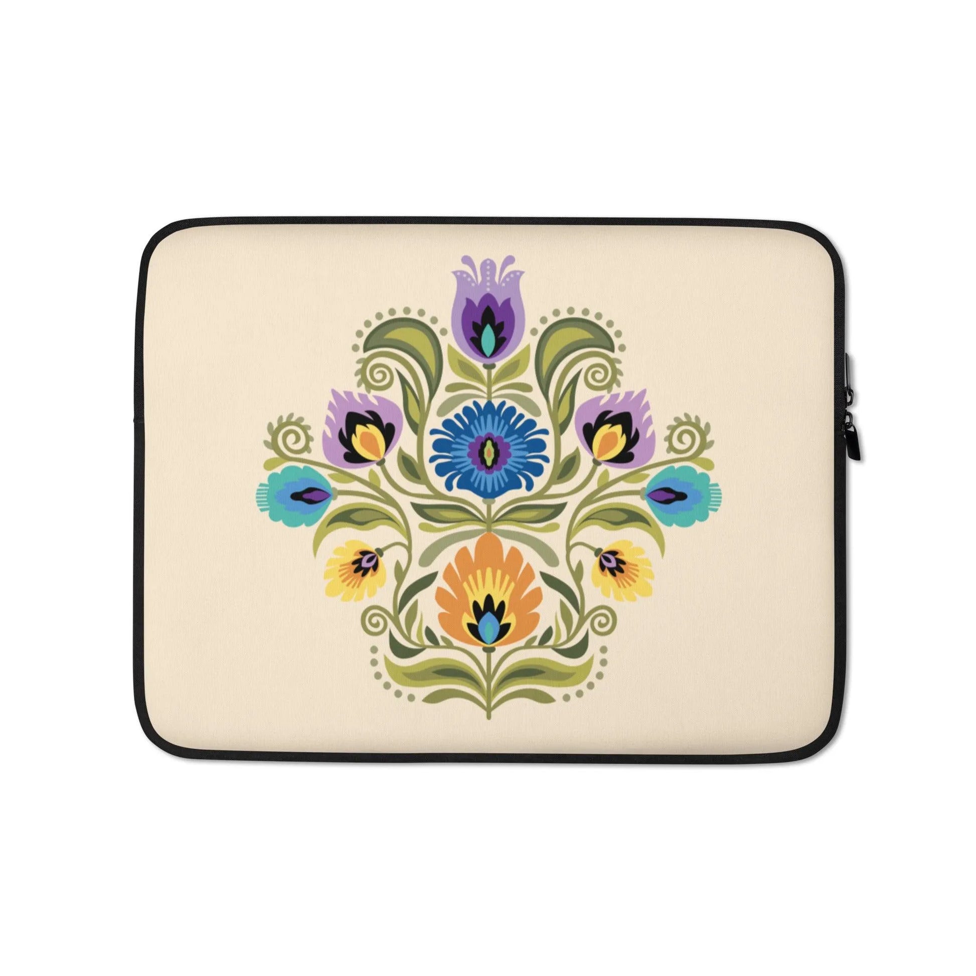 Polish Wycinanki Laptop Case - The Global Wanderer