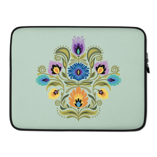 Polish Wycinanki Laptop Case - The Global Wanderer