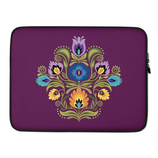 Polish Wycinanki Laptop Case - The Global Wanderer