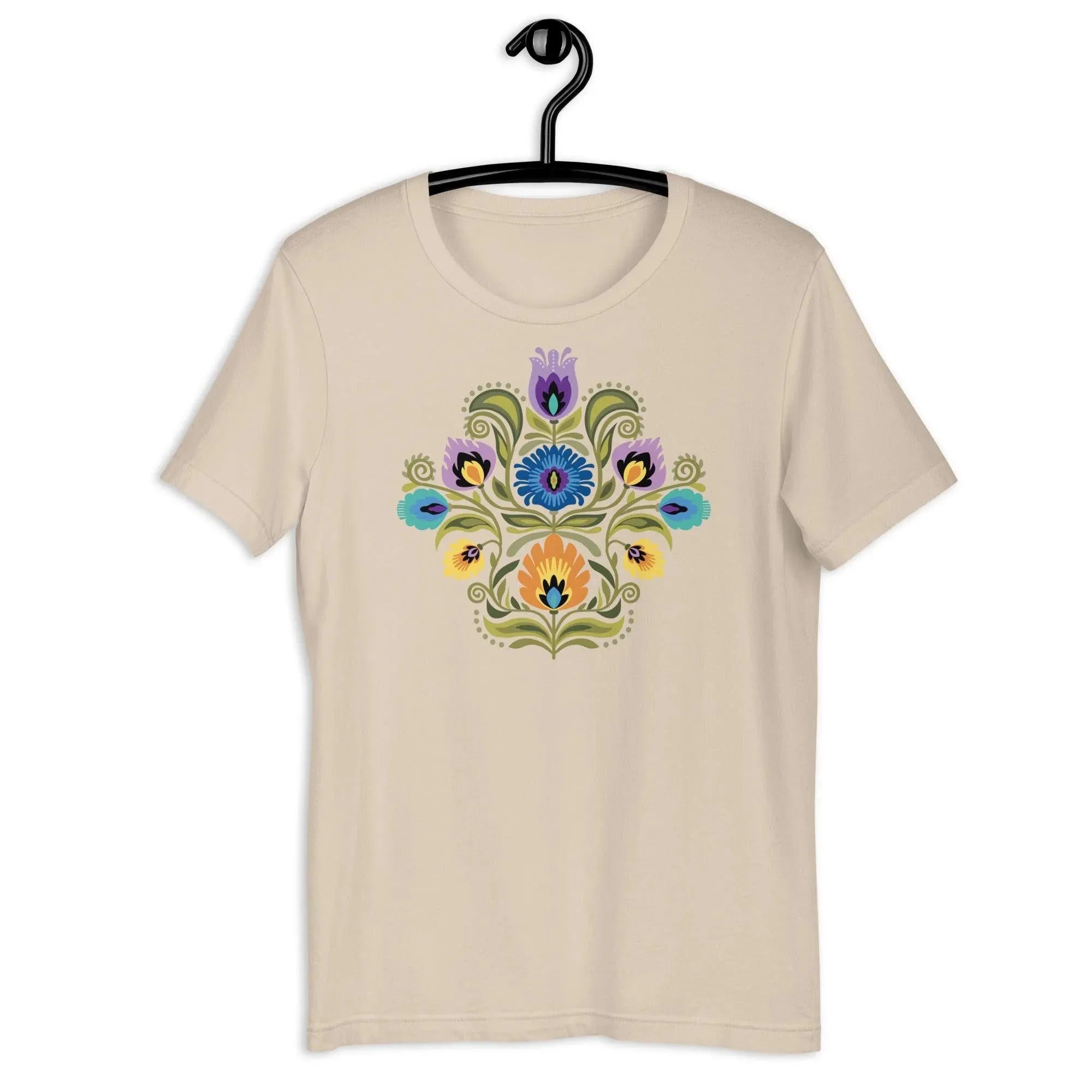 Polish Wycinanki Print T-Shirt - The Global Wanderer