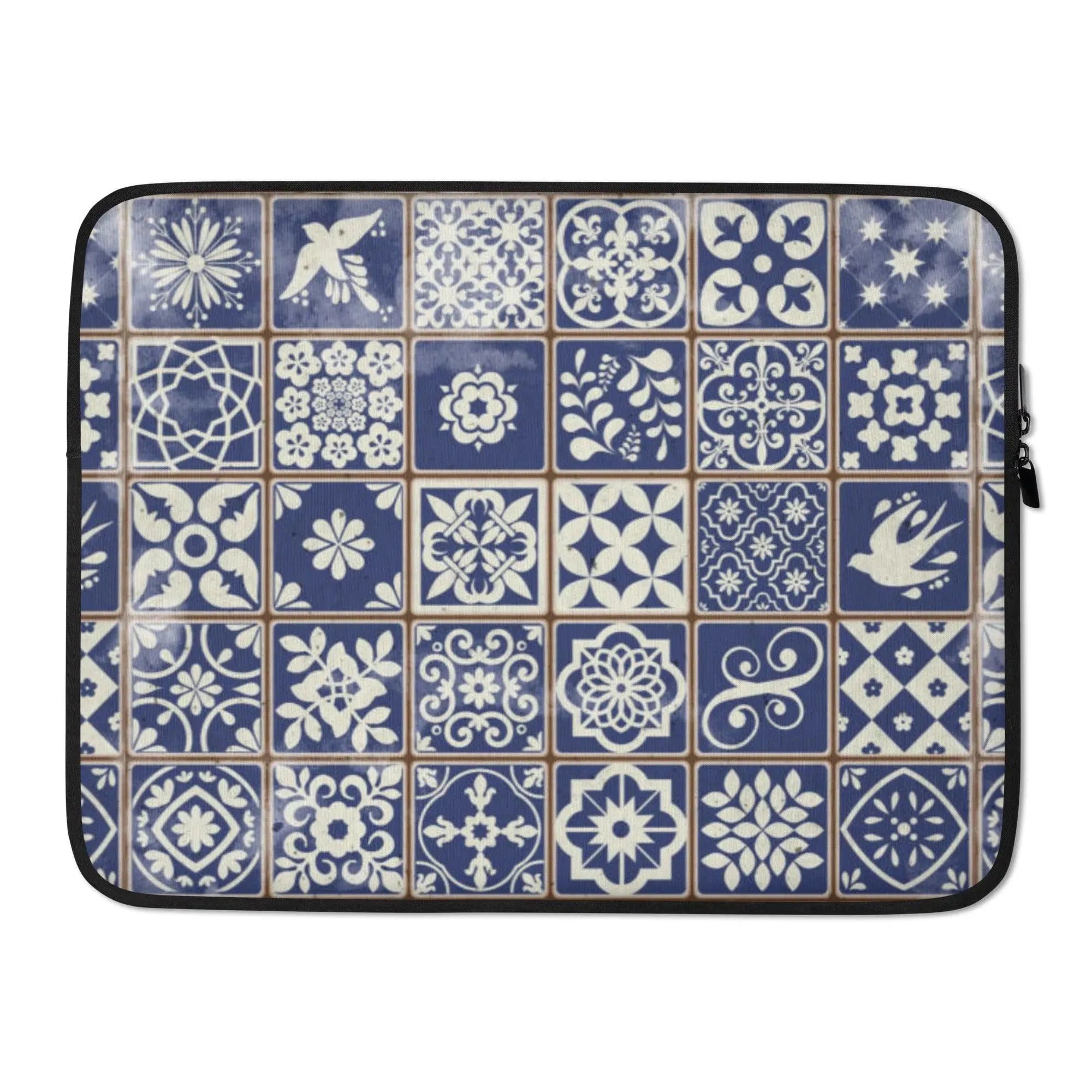 Portuguese Tile Laptop Case - The Global Wanderer