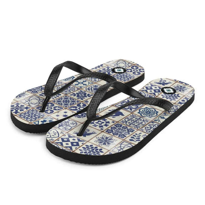 Portuguese Tile Flip Flops - The Global Wanderer