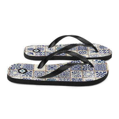 Portuguese Tile Flip Flops - The Global Wanderer