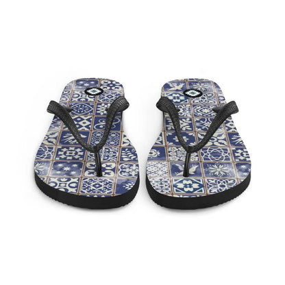 Portuguese Tile Flip Flops - The Global Wanderer