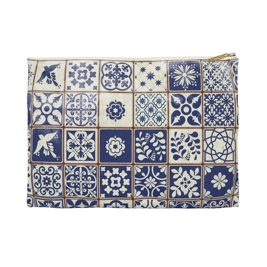 Portuguese Tile Pouch - The Global Wanderer