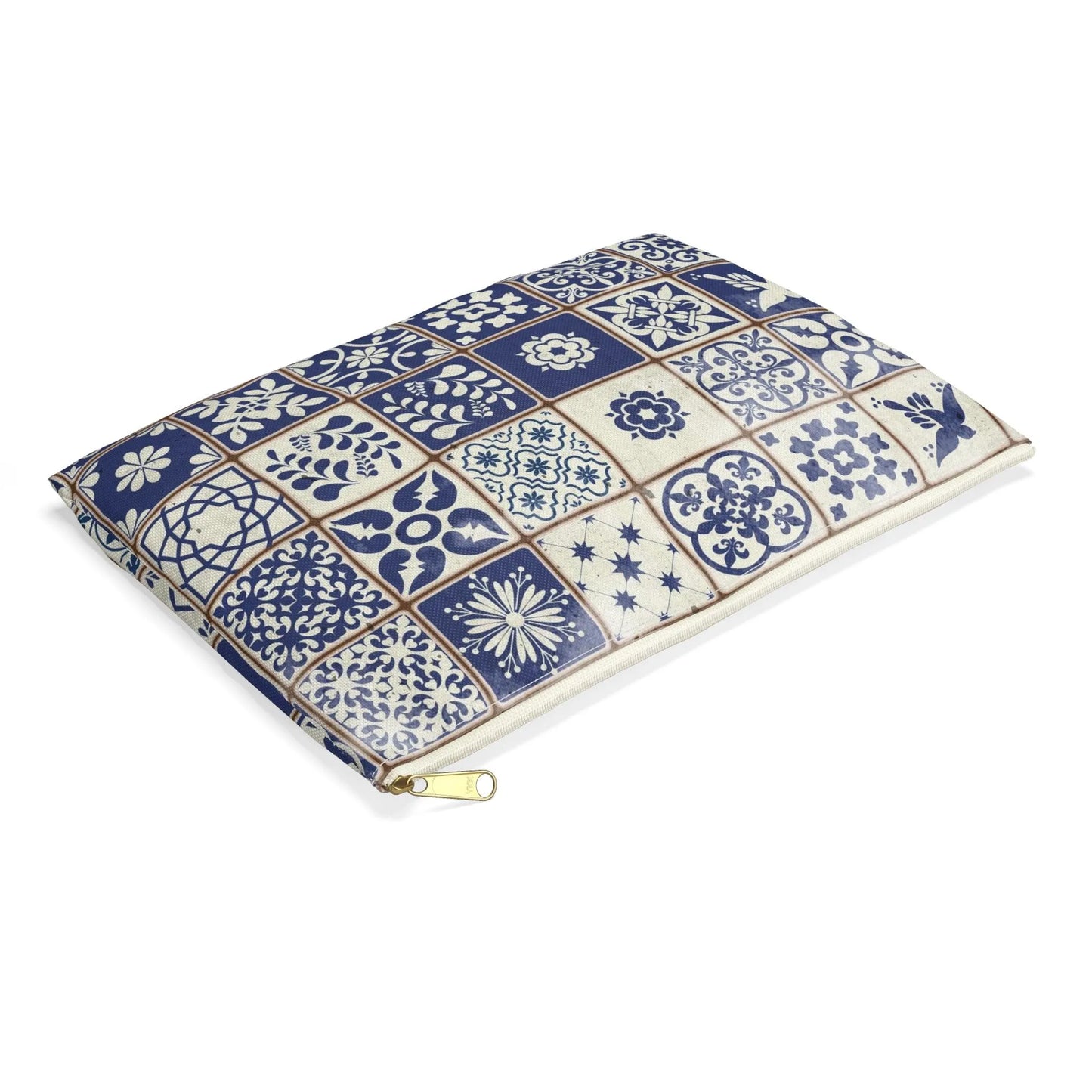 Portuguese Tile Pouch - The Global Wanderer