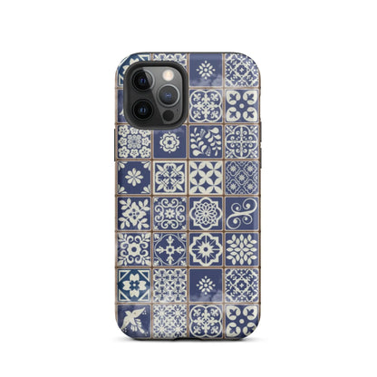 Portuguese Tile Tough iPhone case - The Global Wanderer