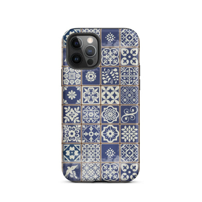 Portuguese Tile Tough iPhone case - The Global Wanderer