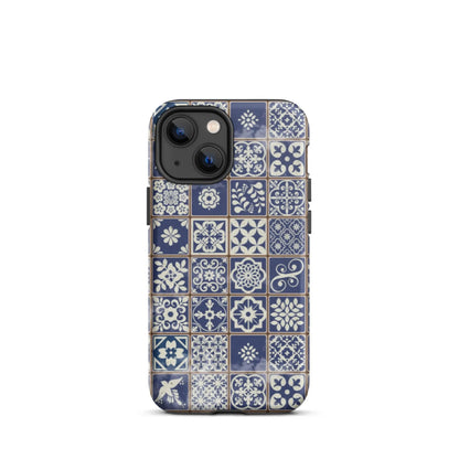 Portuguese Tile Tough iPhone case - The Global Wanderer