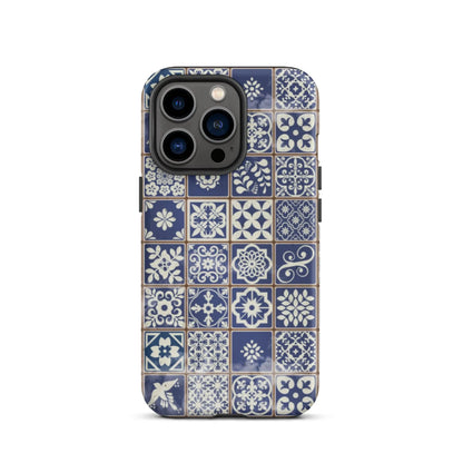 Portuguese Tile Tough iPhone case - The Global Wanderer