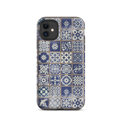 Portuguese Tile Tough iPhone case - The Global Wanderer