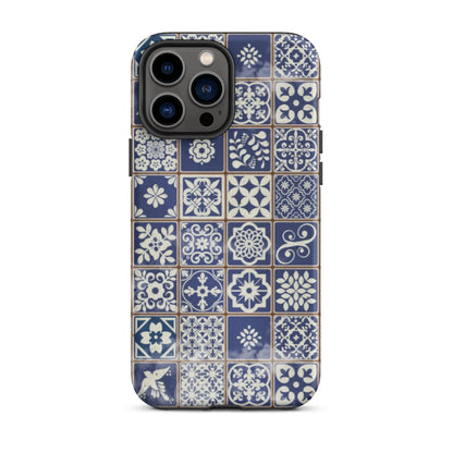 Portuguese Tile Tough iPhone case - The Global Wanderer