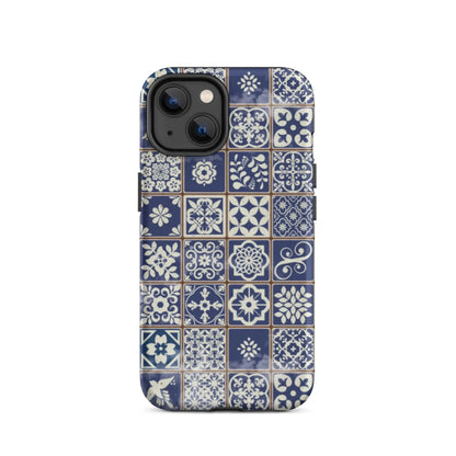 Portuguese Tile Tough iPhone case - The Global Wanderer