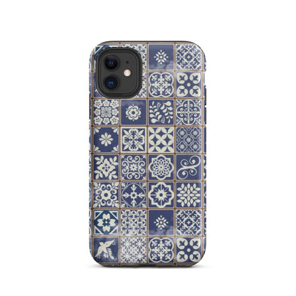 Portuguese Tile Tough iPhone case - The Global Wanderer