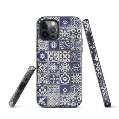 Portuguese Tile Tough iPhone case - The Global Wanderer