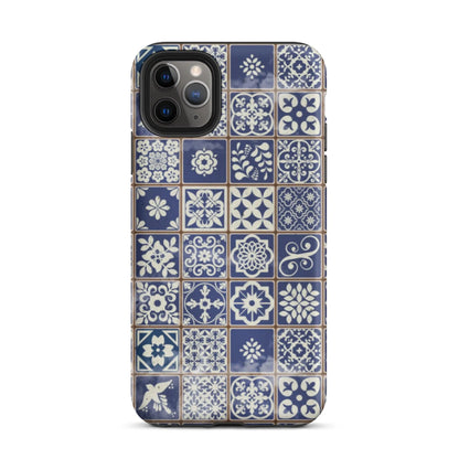 Portuguese Tile Tough iPhone case - The Global Wanderer