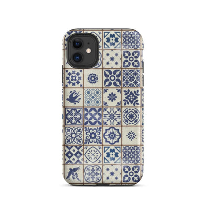 Portuguese Tile Tough MagSafe iPhone® Case - The Global Wanderer