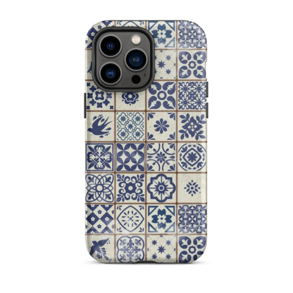 Portuguese Tile Tough MagSafe iPhone® Case - The Global Wanderer