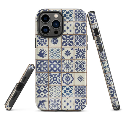 Portuguese Tile Tough MagSafe iPhone® Case - The Global Wanderer