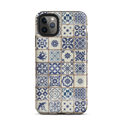 Portuguese Tile Tough MagSafe iPhone® Case - The Global Wanderer