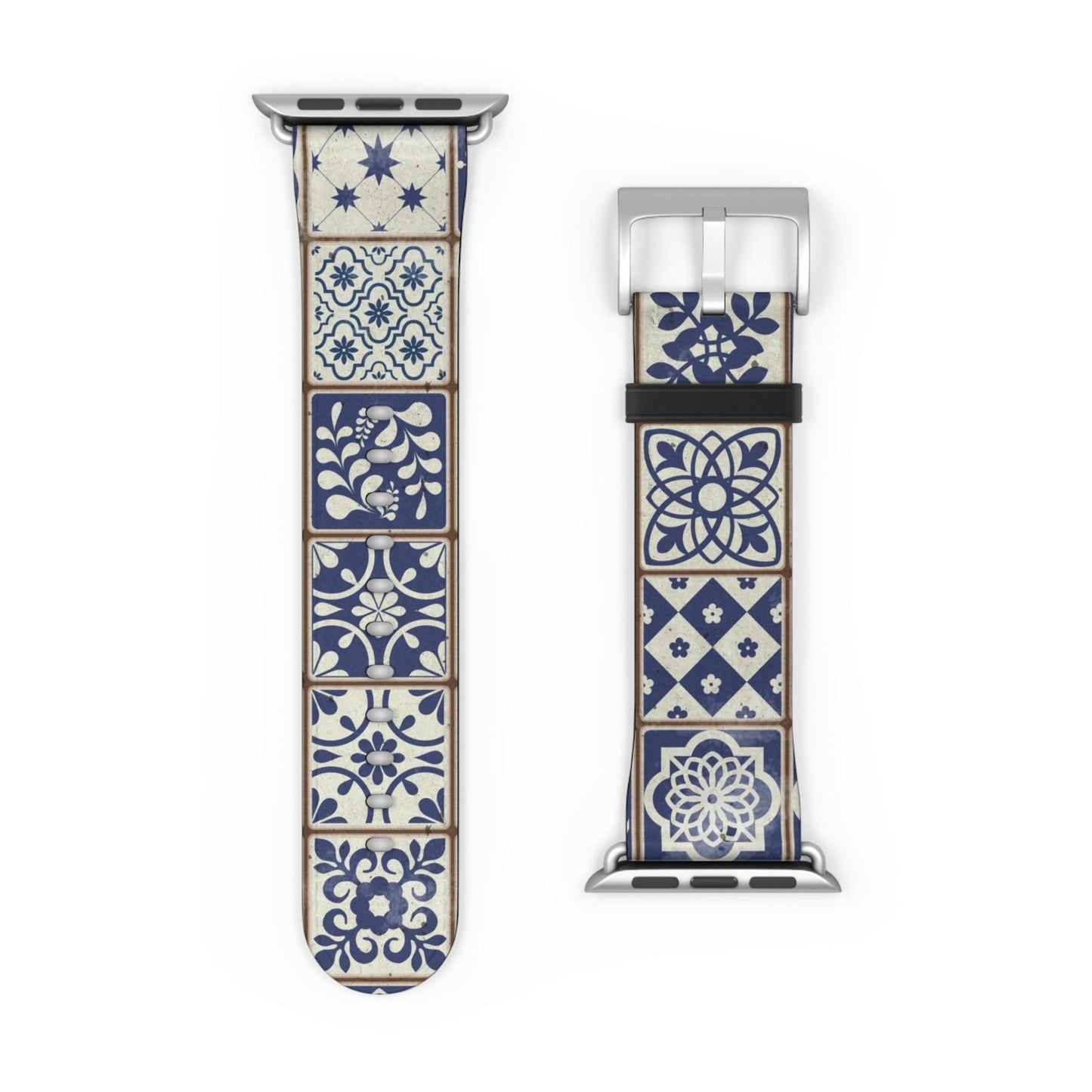 Portuguese Tile Watch Band - The Global Wanderer