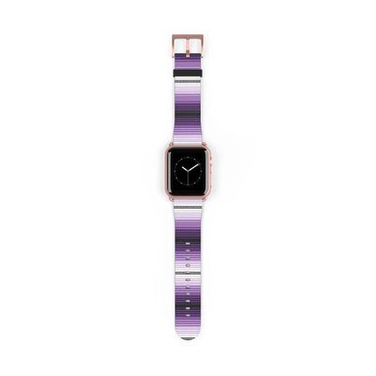 Purple Mexican Serape Watch Band - The Global Wanderer