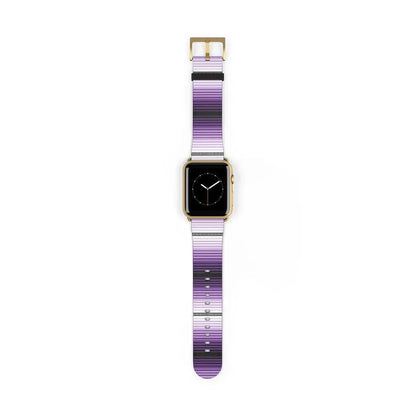 Purple Mexican Serape Watch Band - The Global Wanderer