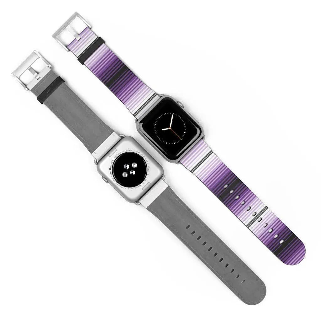 Purple Mexican Serape Watch Band - The Global Wanderer