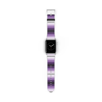 Purple Mexican Serape Watch Band - The Global Wanderer