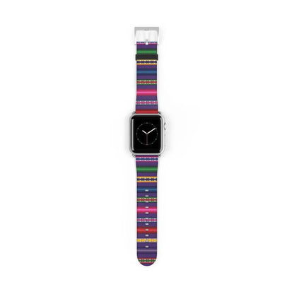 Purple Peruvian Watch Band - The Global Wanderer