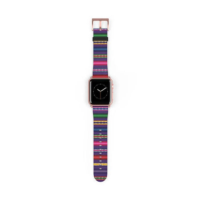 Purple Peruvian Watch Band - The Global Wanderer