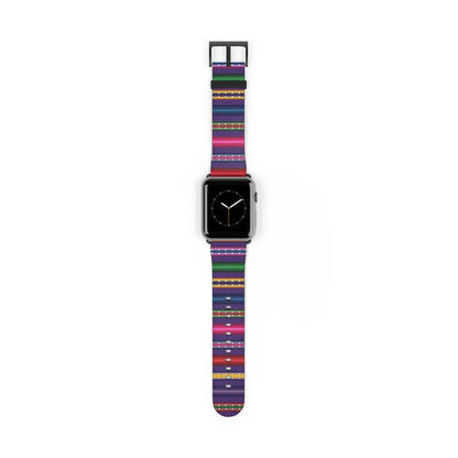 Purple Peruvian Watch Band - The Global Wanderer