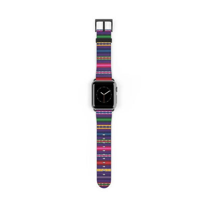 Purple Peruvian Watch Band - The Global Wanderer