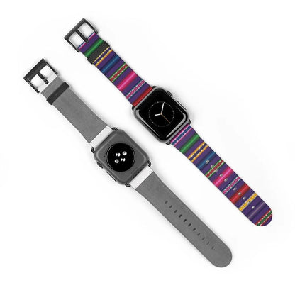 Purple Peruvian Watch Band - The Global Wanderer