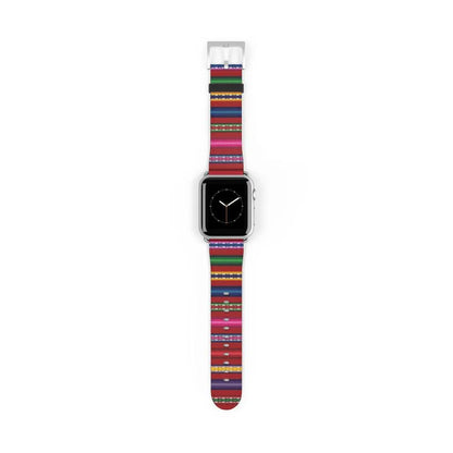 Red Peruvian Watch Band - The Global Wanderer