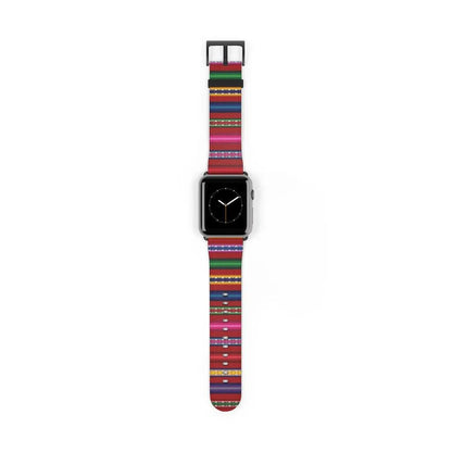 Red Peruvian Watch Band - The Global Wanderer