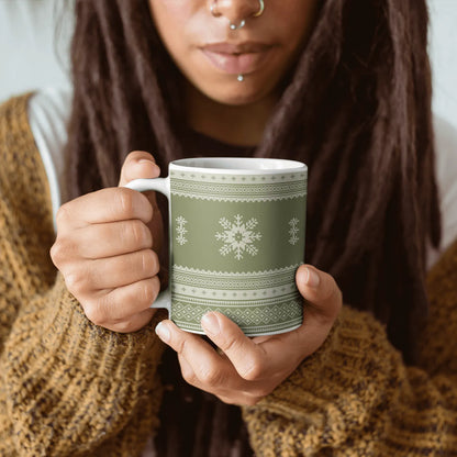 Scandinavian Christmas Mug - The Global Wanderer