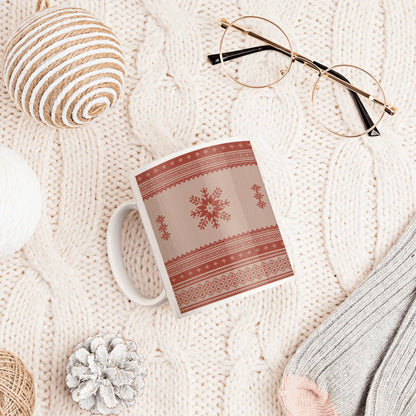 Scandinavian Christmas Mug - The Global Wanderer