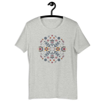 Scandinavian Folk Art T-Shirt - The Global Wanderer