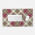 Scottish Plaid Desk Mat - The Global Wanderer