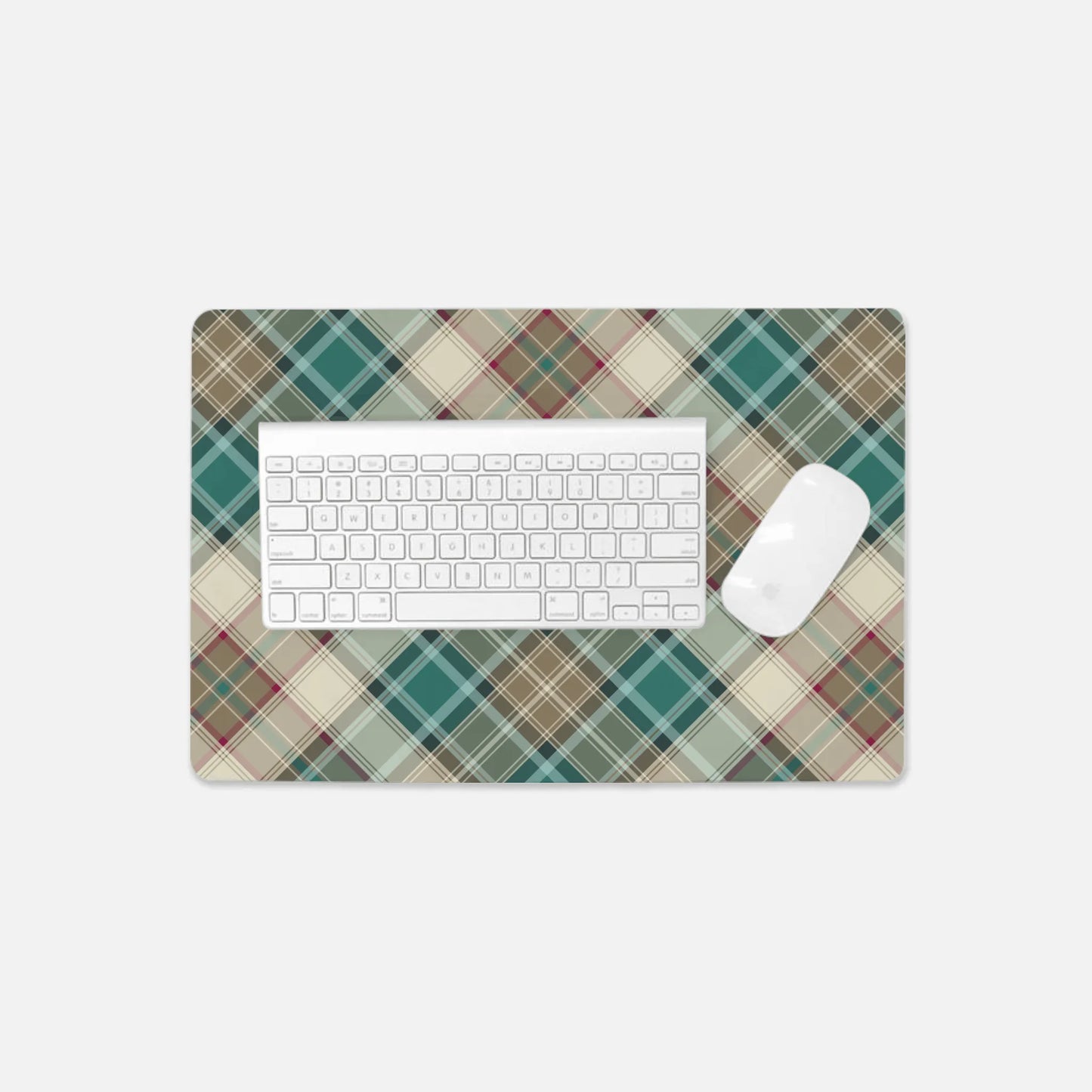 Scottish Plaid Desk Mat - The Global Wanderer