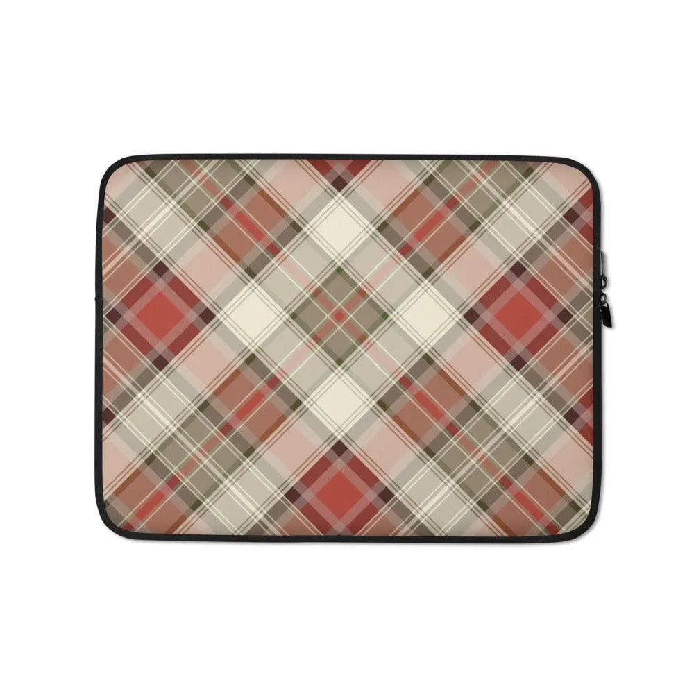 Scottish Plaid Laptop Case - The Global Wanderer