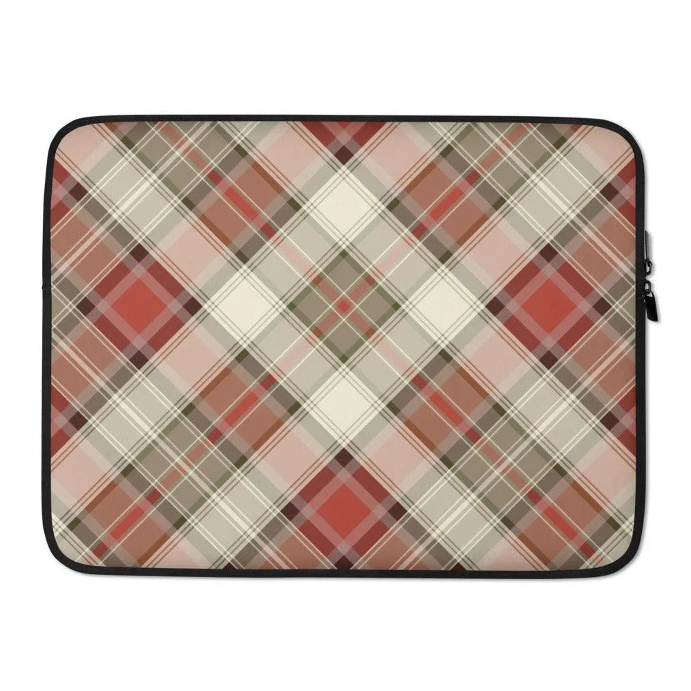 Scottish Plaid Laptop Case - The Global Wanderer