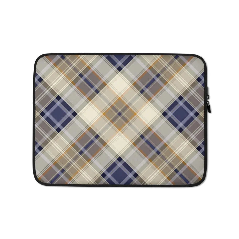 Scottish Plaid Laptop Case - The Global Wanderer