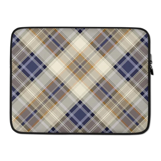 Scottish Plaid Laptop Case - The Global Wanderer