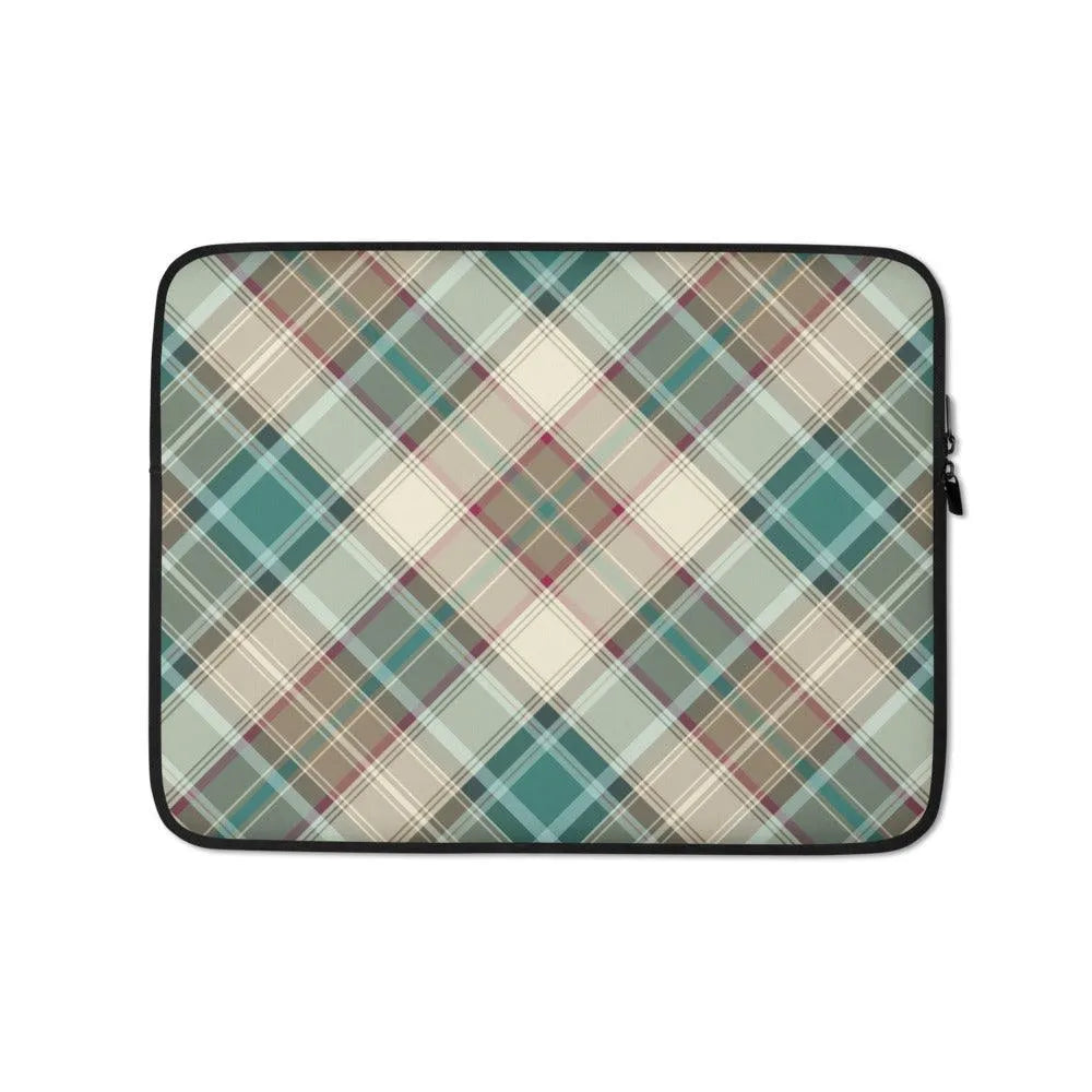 Scottish Plaid Laptop Case - The Global Wanderer