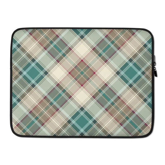 Scottish Plaid Laptop Case - The Global Wanderer