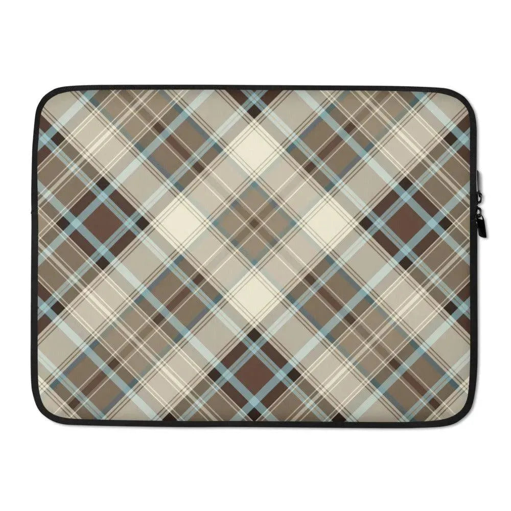 Scottish Plaid Laptop Case - The Global Wanderer