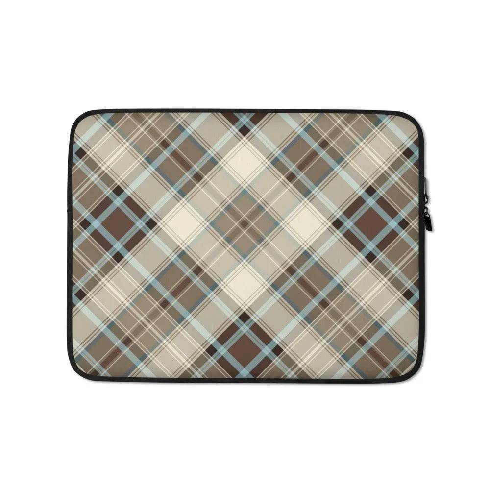 Scottish Plaid Laptop Case - The Global Wanderer